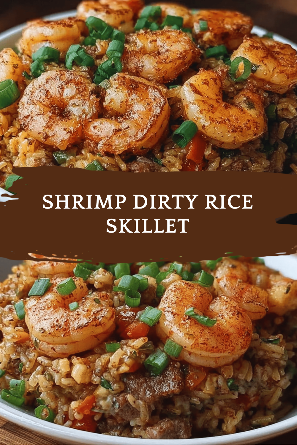 Shrimp Dirty Rice Skillet