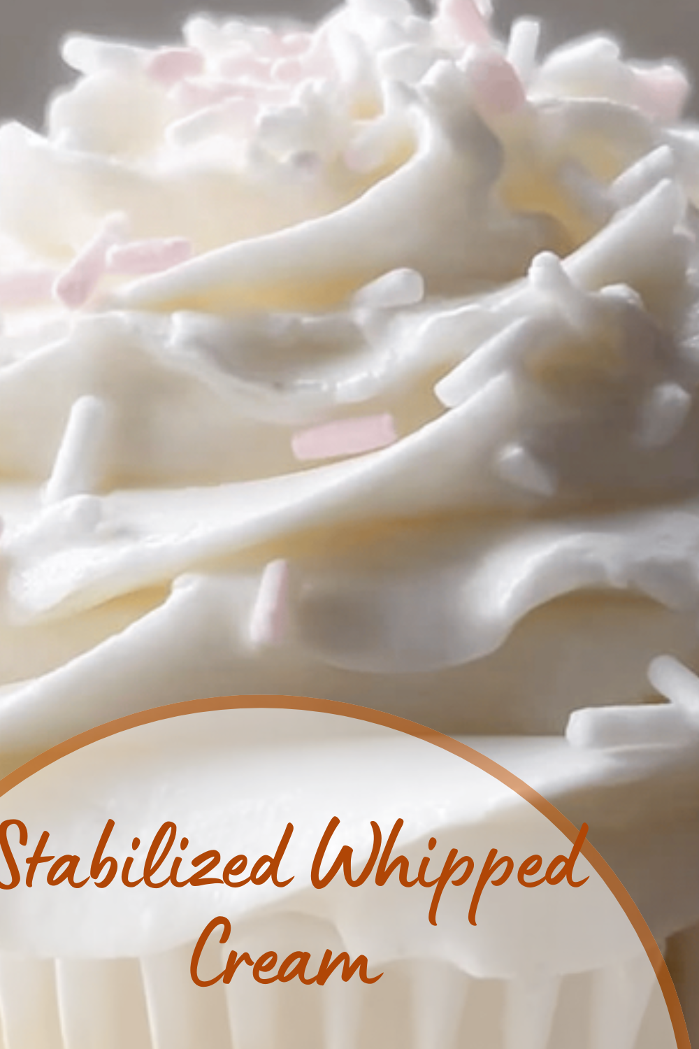 Stabilized Whipped Cream