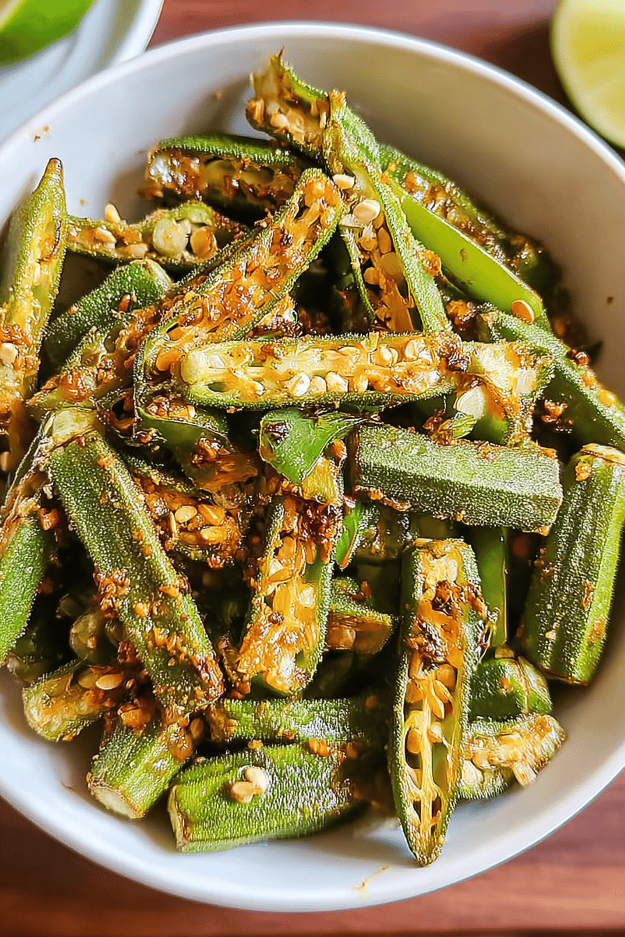 Air Fryer Okra