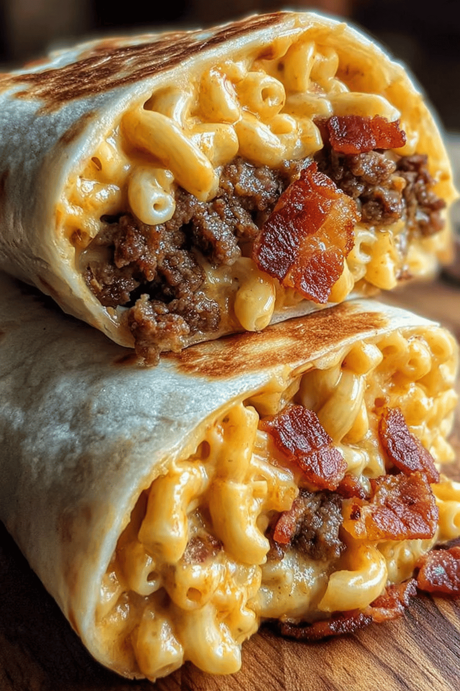 Bacon Mac Cheese Burger