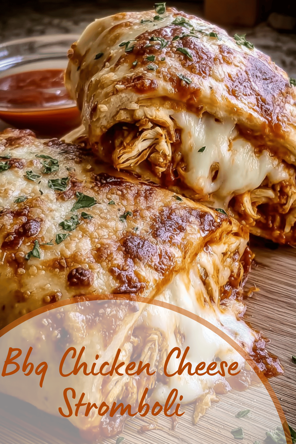 Bbq Chicken Cheese Stromboli