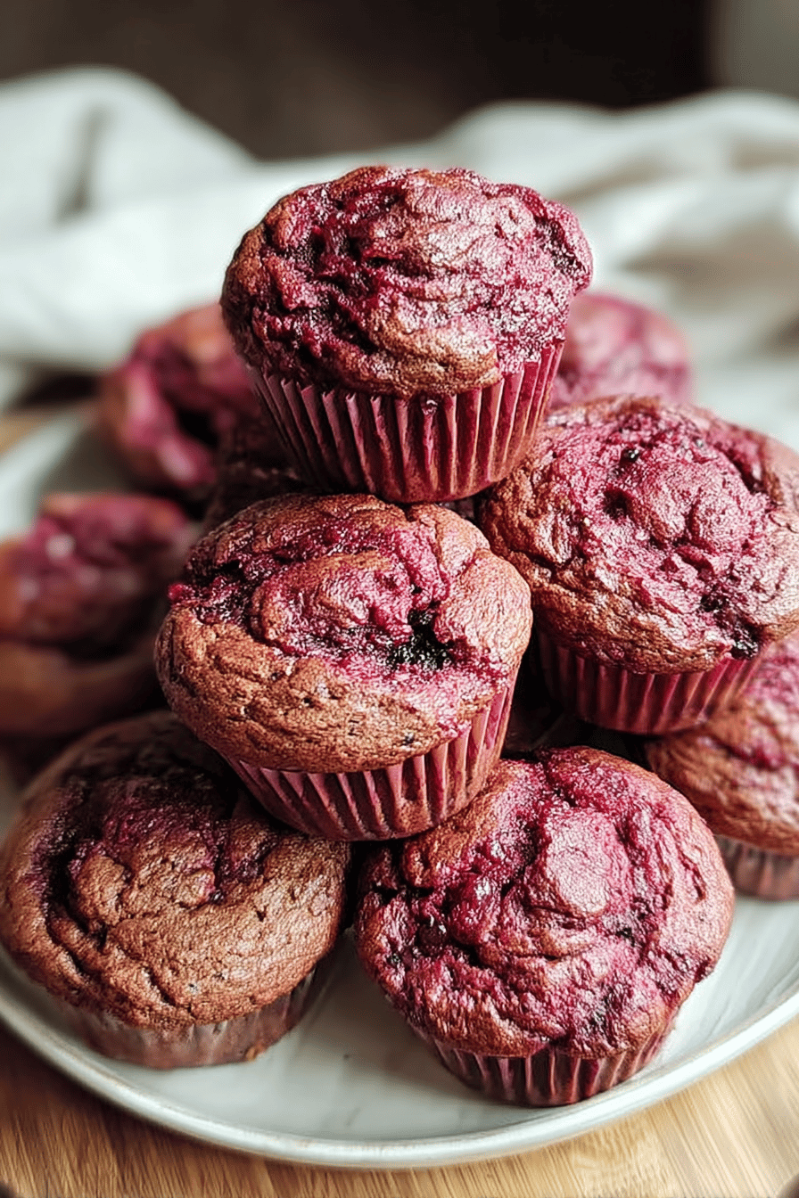 Beet Muffins Babies