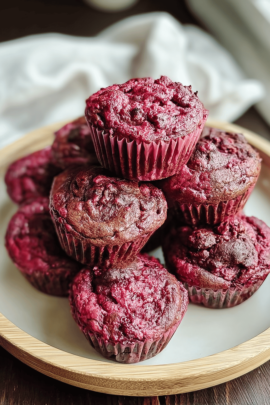 Beet Muffins Babies