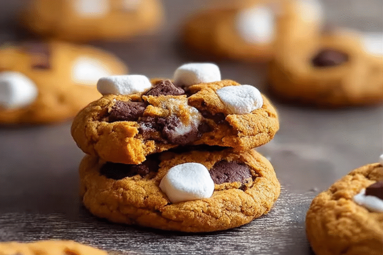 Bite Sized Pumpkin Smores Cookies 12.Png