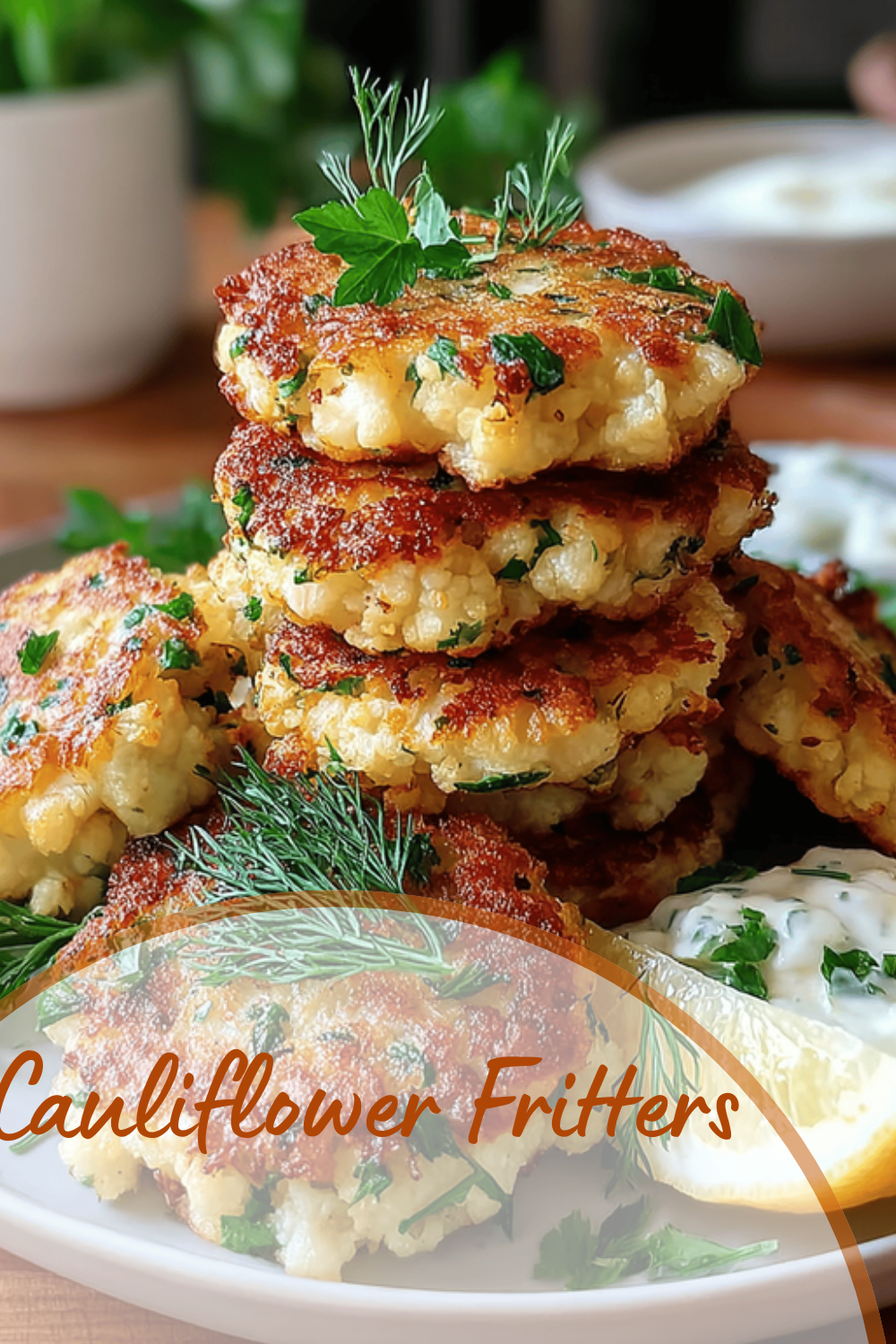 Cauliflower Fritters