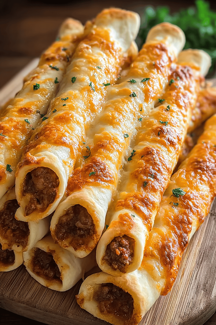 Cheesy Taco Breadsticks Recipe With Easy Homemade Flavor 6 Cheesy Taco Breadsticks