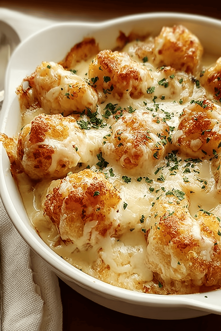 Chicken Alfredo Crazy Puffs