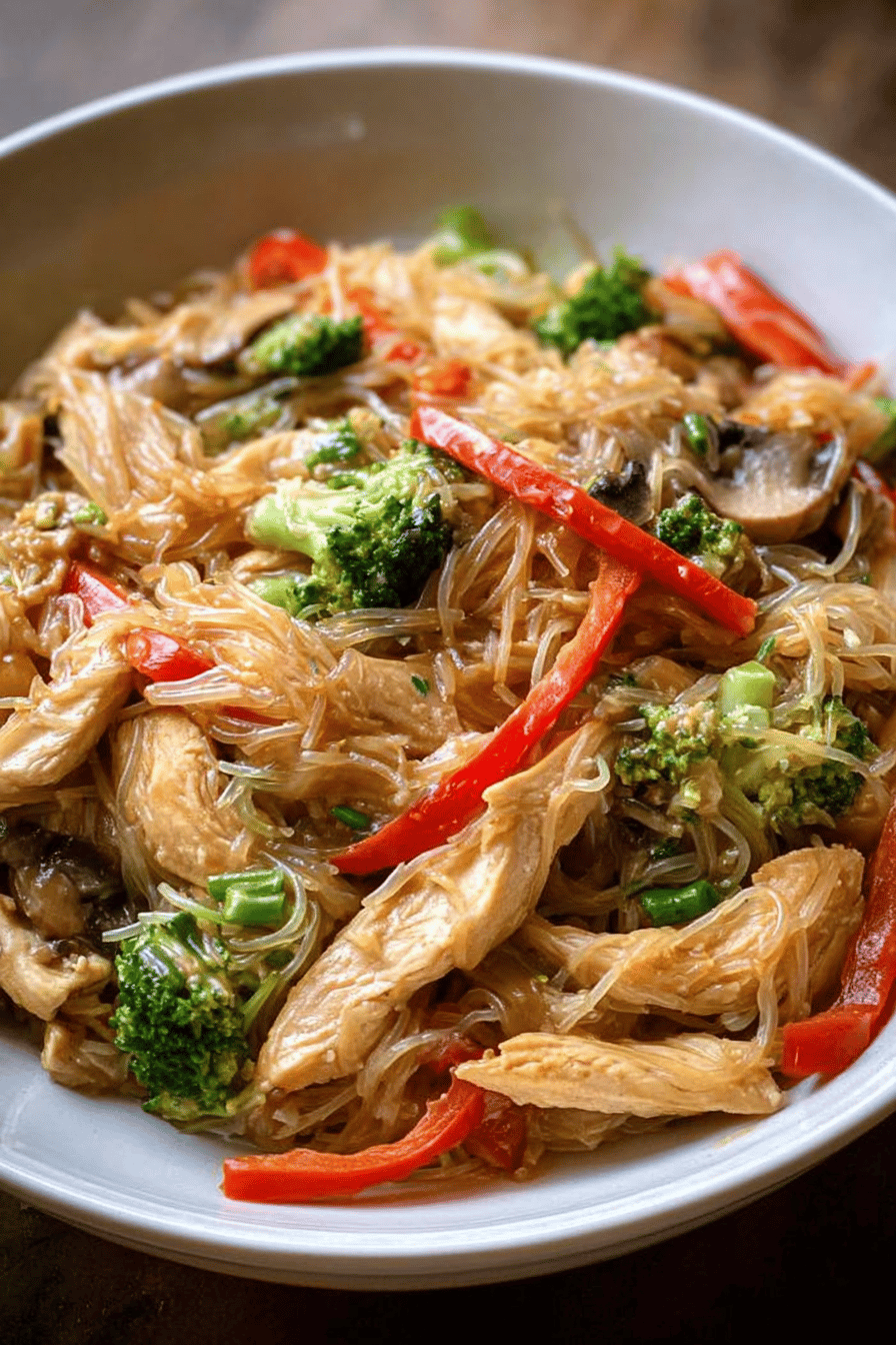 Chicken Stir Fry Noodles