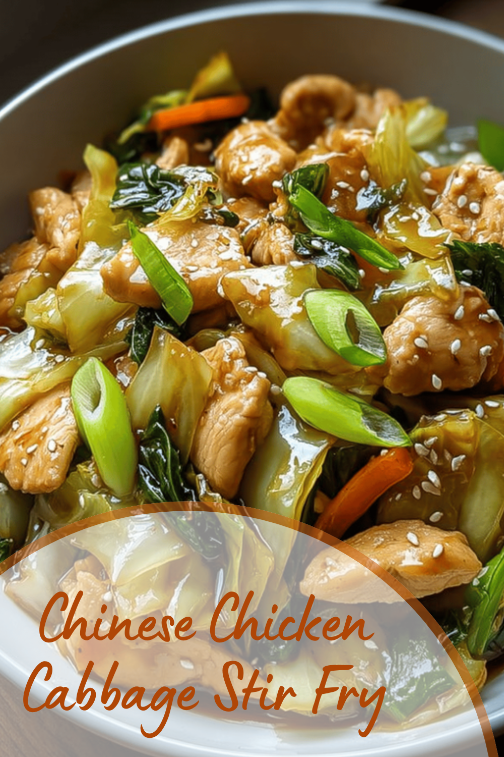 Chinese Chicken Cabbage Stir Fry