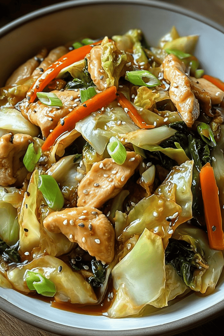 Chinese Chicken Cabbage Stir Fry 87.Png