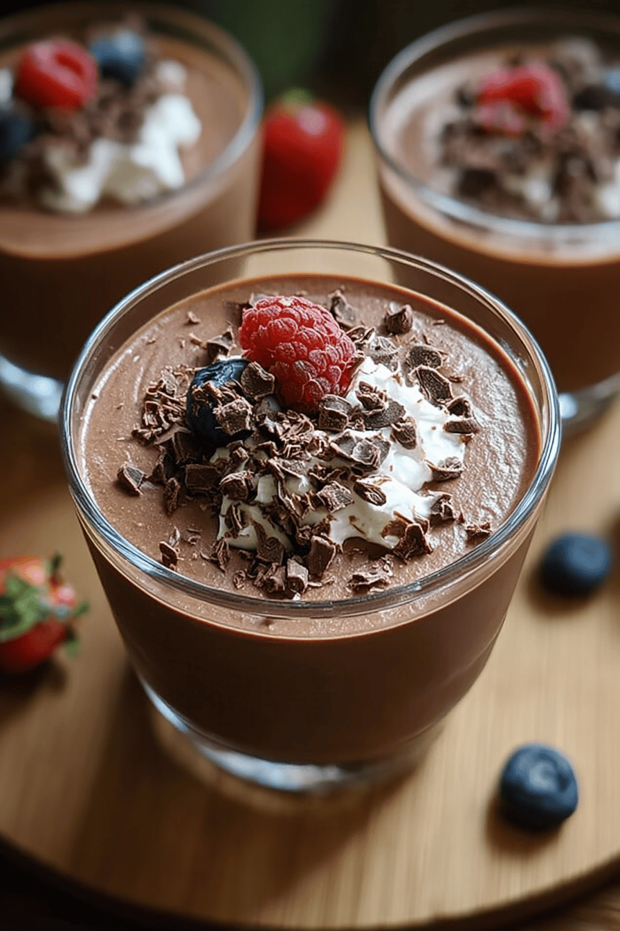 Chocolate Protein Pudding