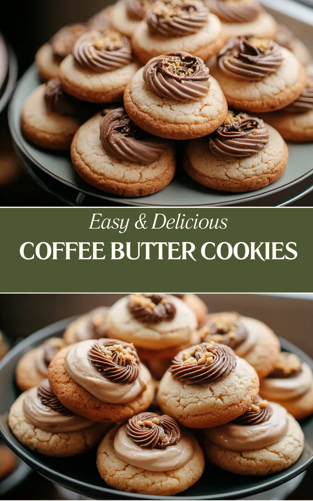 Coffee Butter Cookies