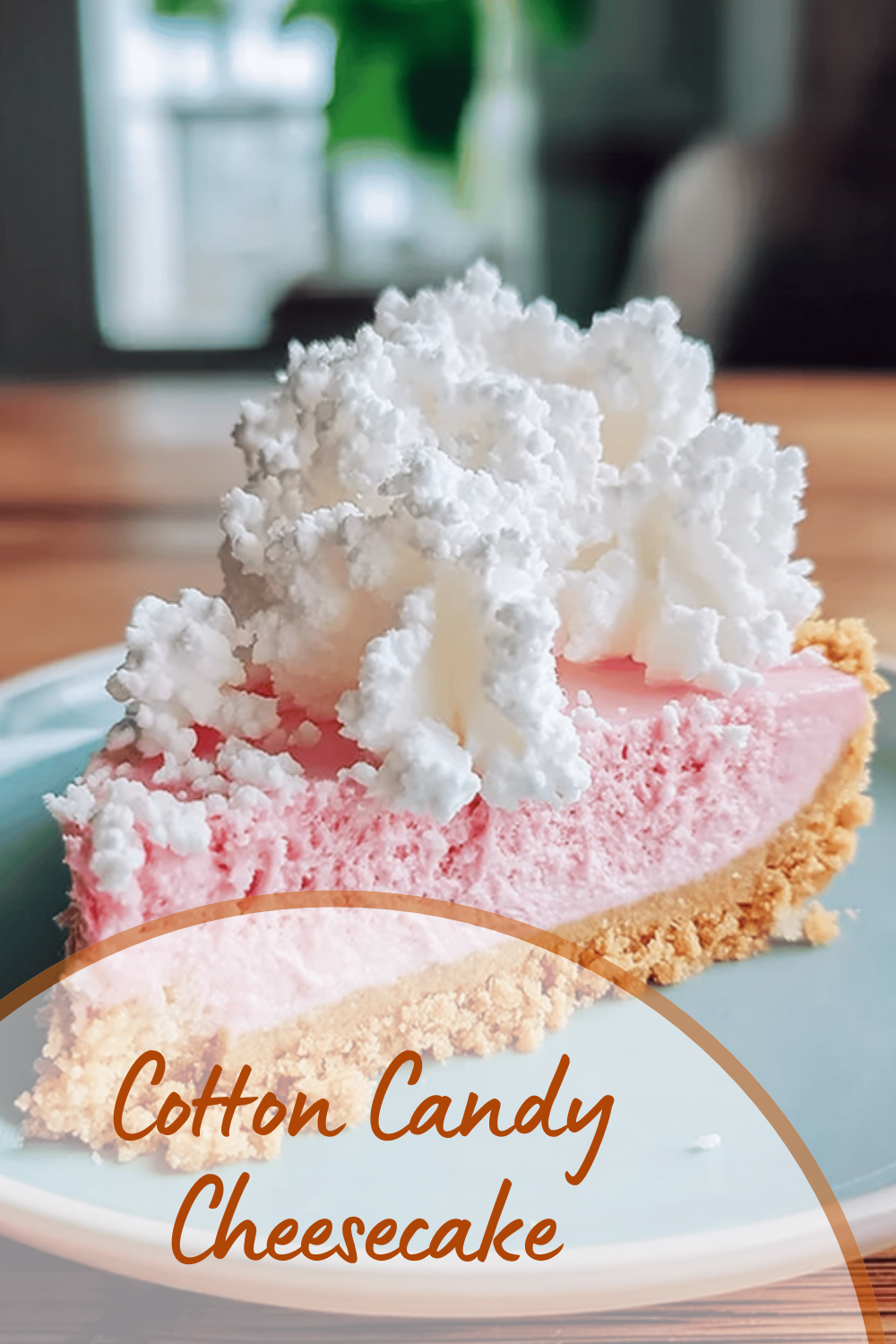 Cotton Candy Cheesecake