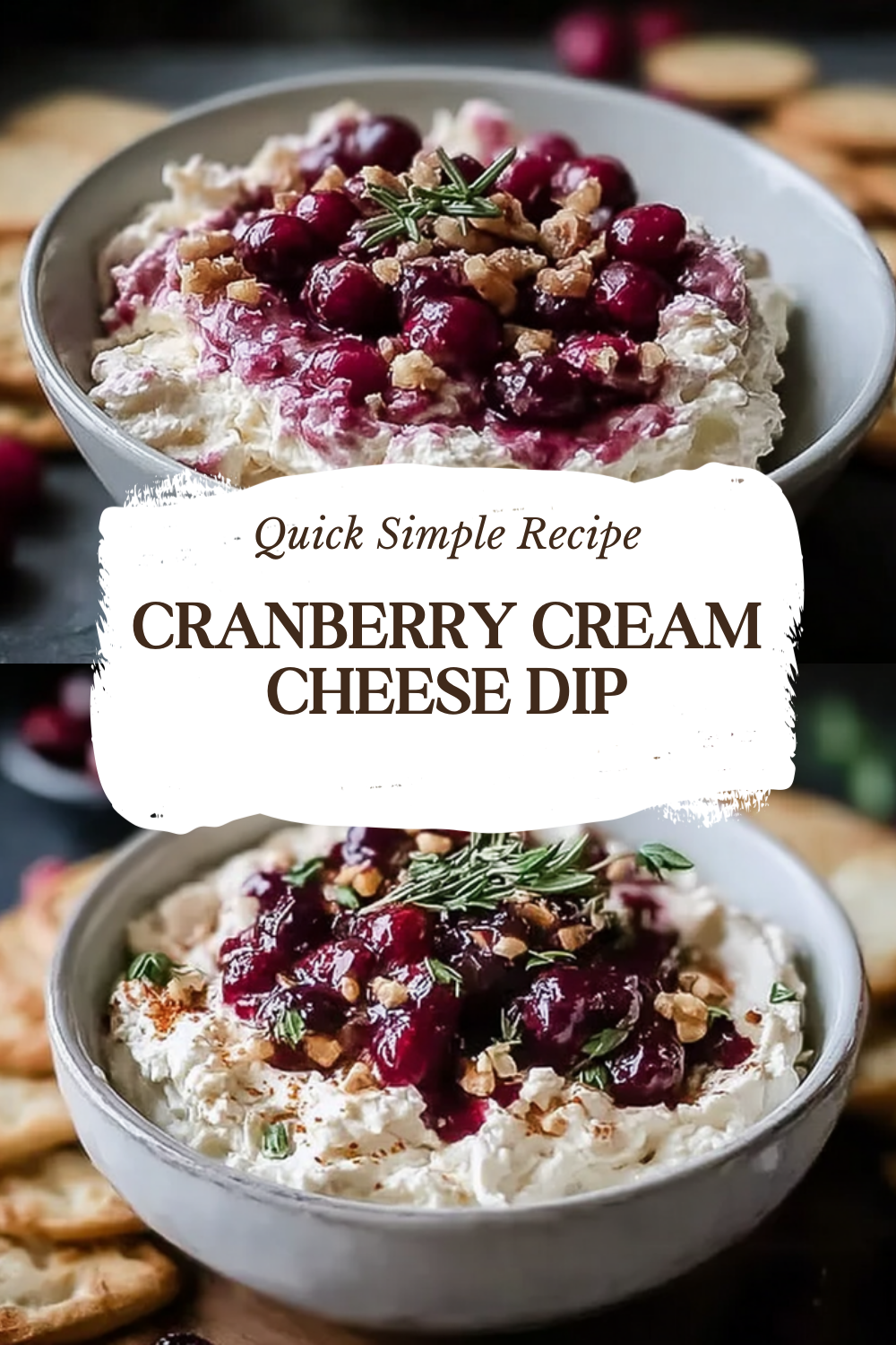 Cranberry Cream Cheese Dip