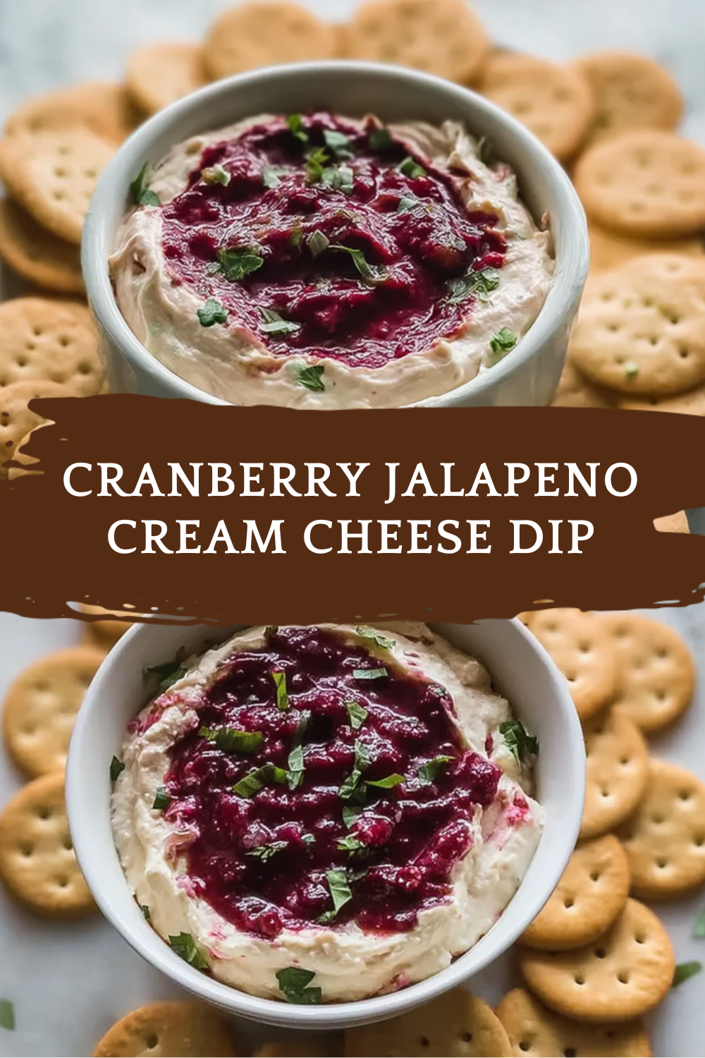 Cranberry Jalapeno Cream Cheese Dip