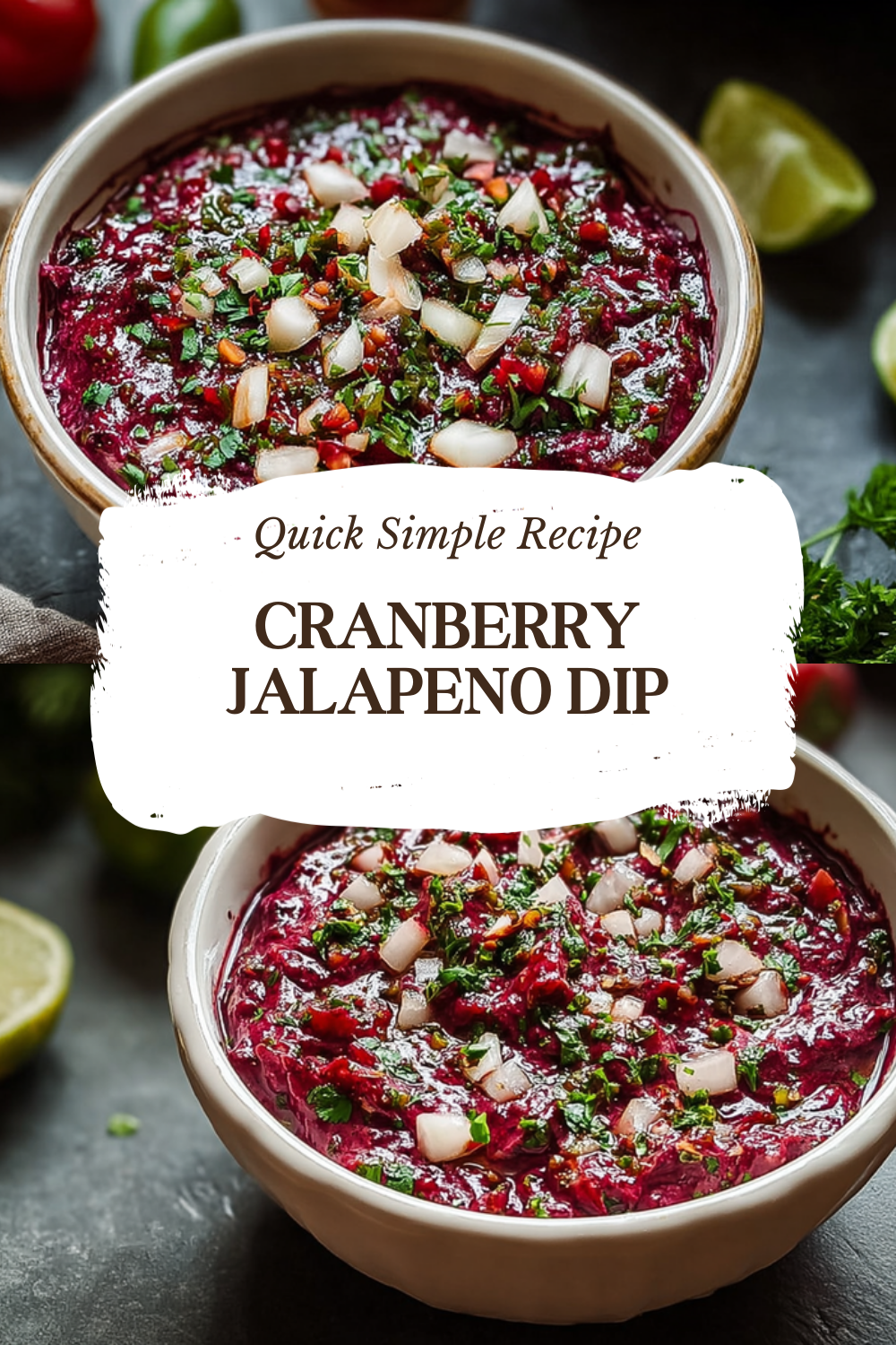 Cranberry Jalapeno Dip