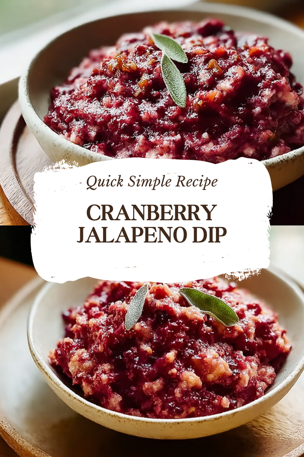 Cranberry Jalapeno Dip
