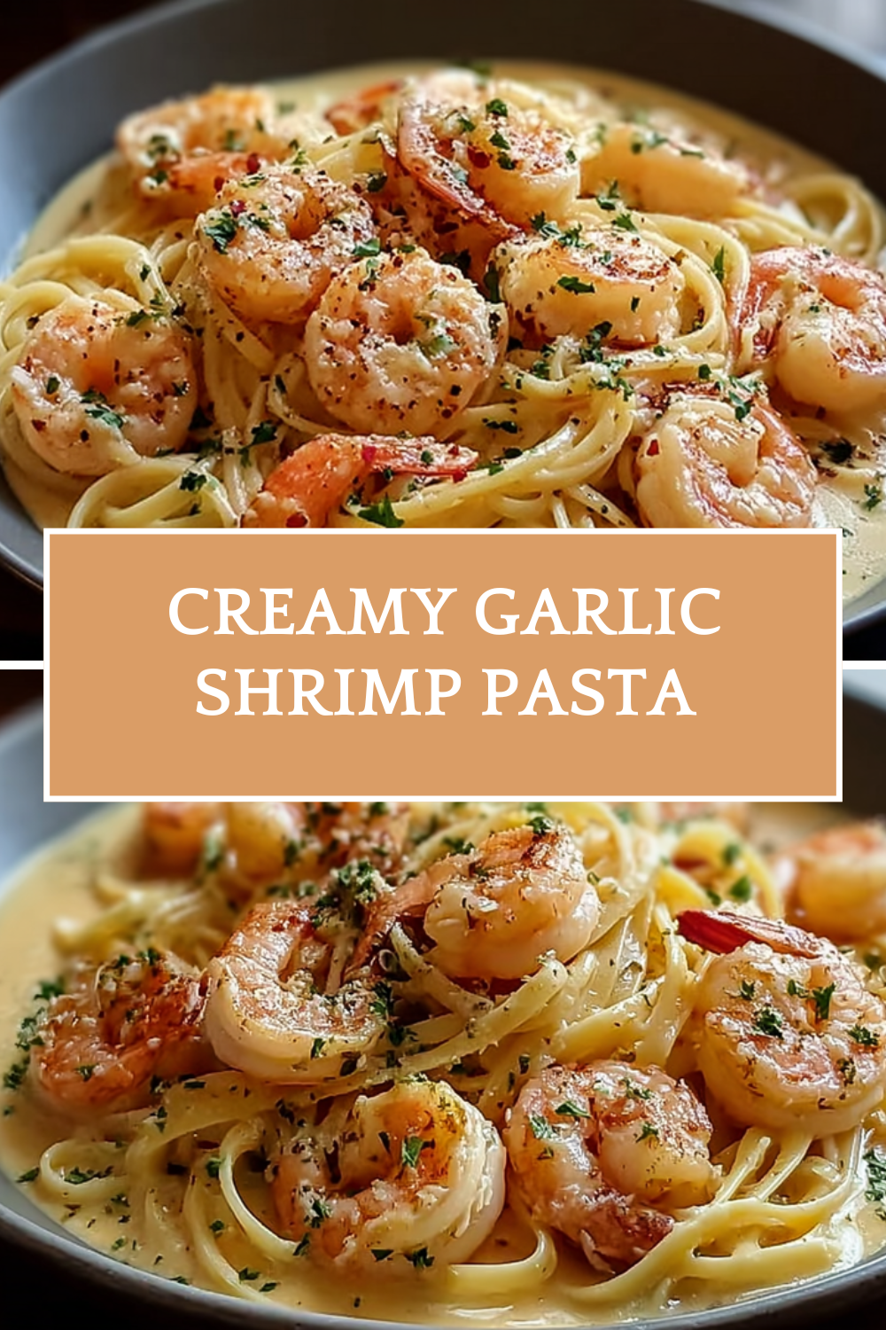 Creamy Garlic Shrimp Pasta