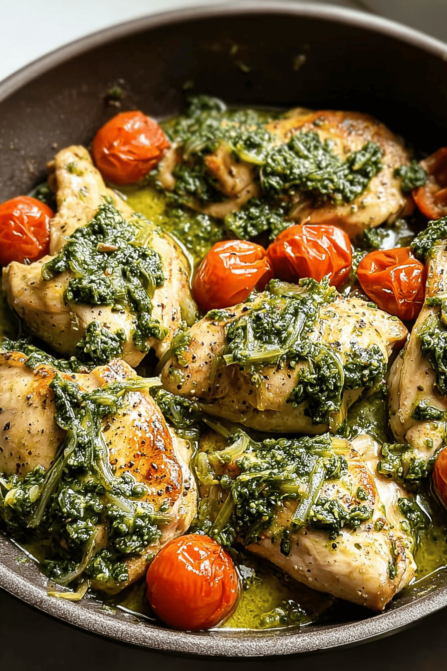 Creamy Pesto Chicken