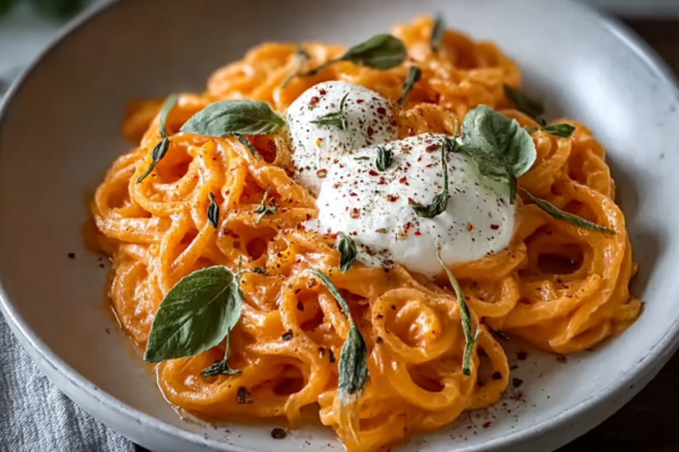 Creamy Red Pepper Pasta
