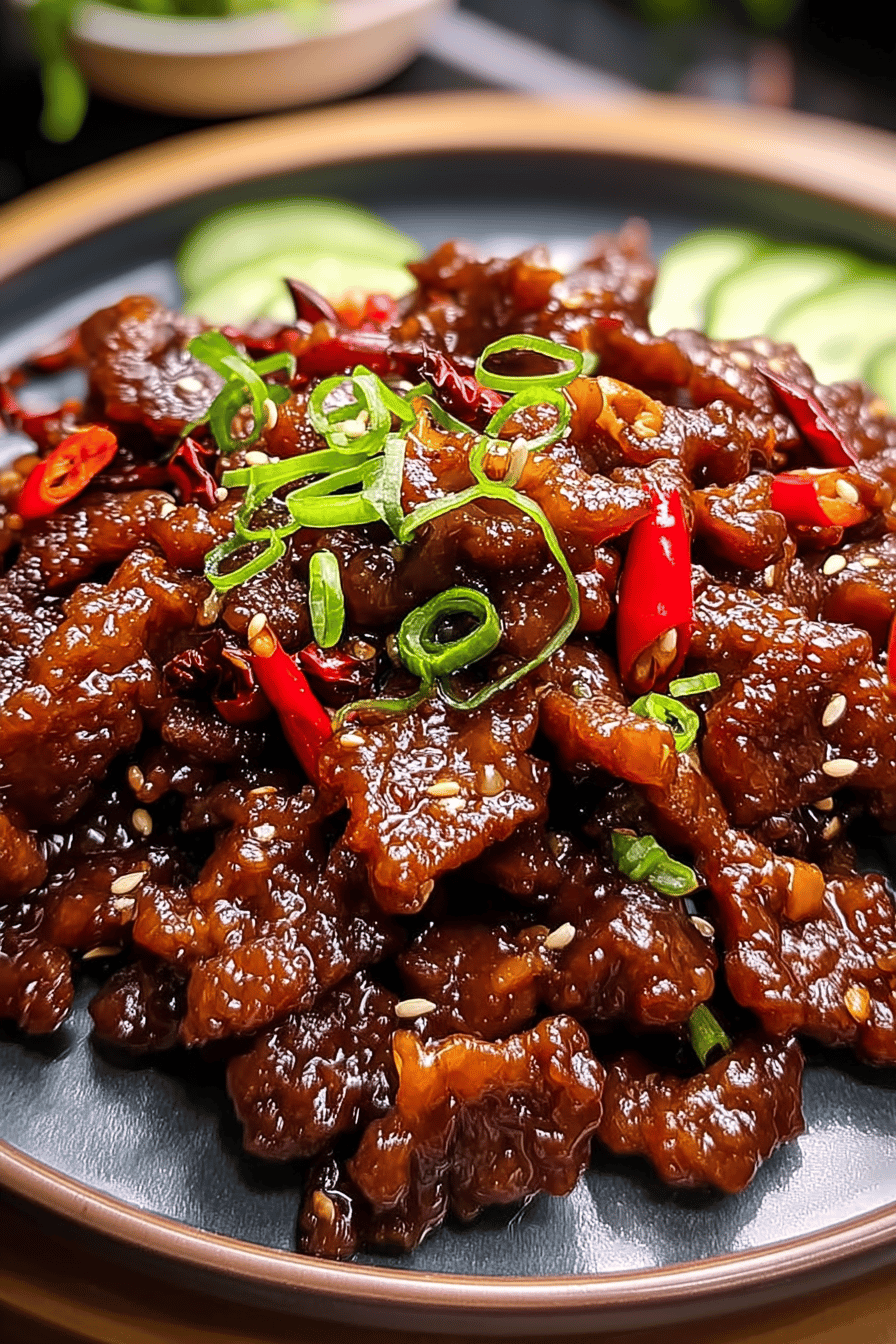 Crispy Chilli Beef