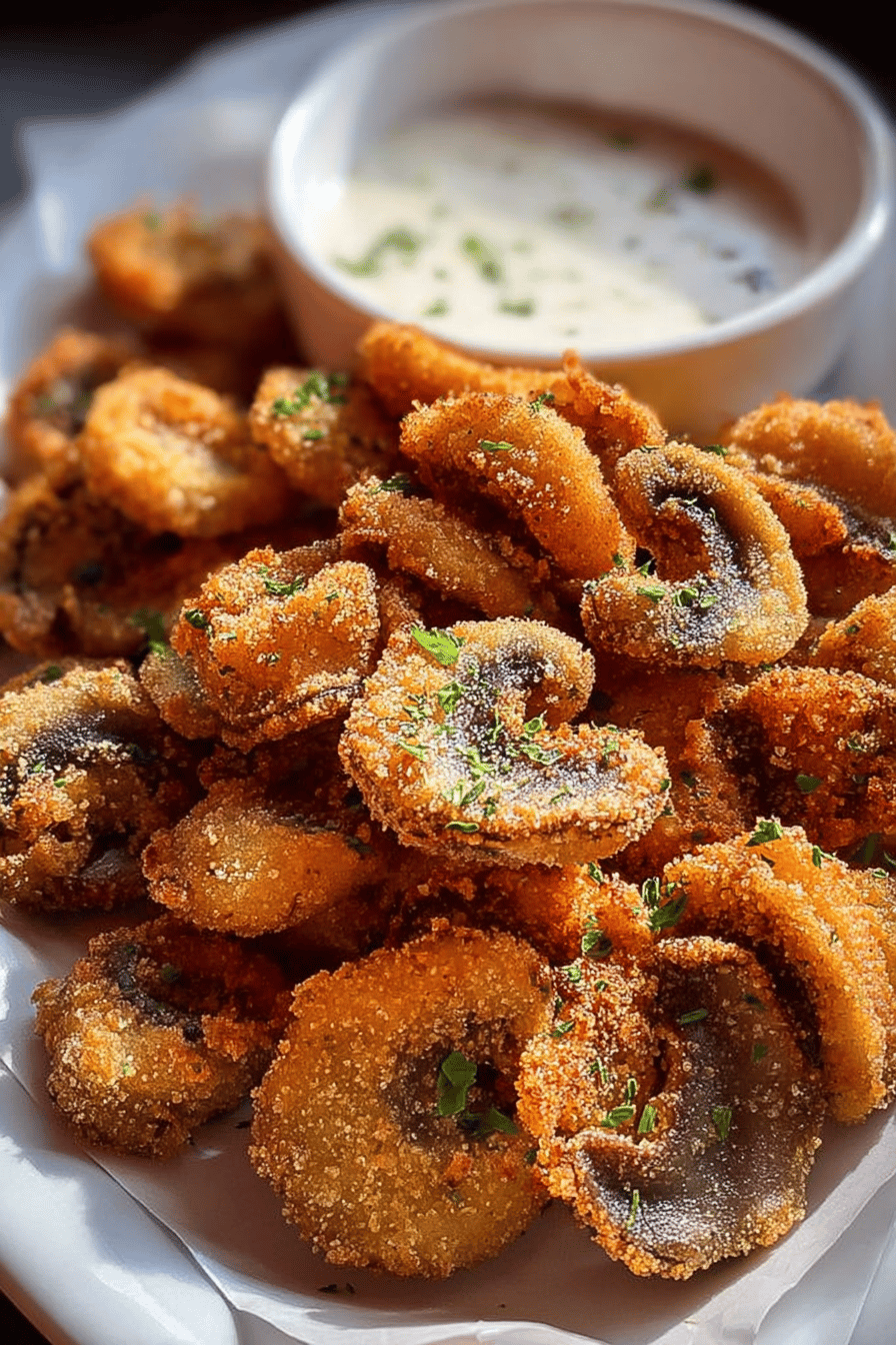 Crispy Fried Mushrooms