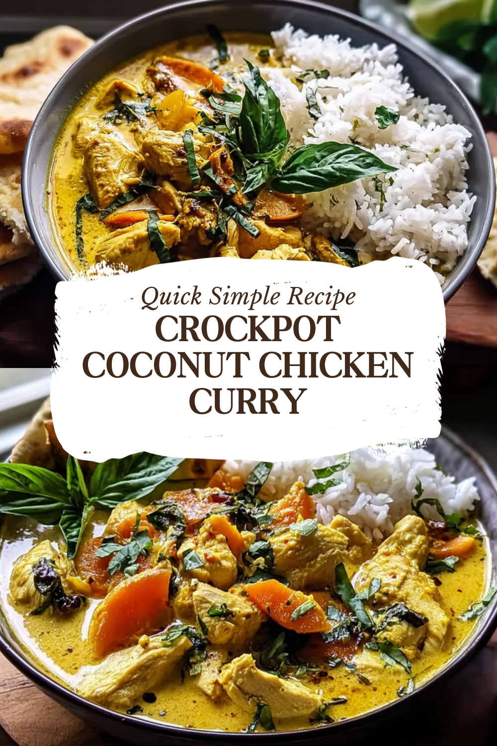 Crockpot Coconut Chicken Curry