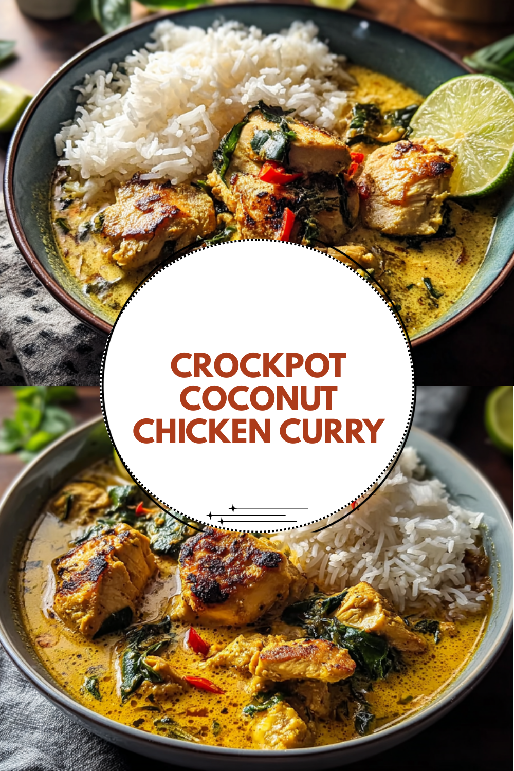 Crockpot Coconut Chicken Curry