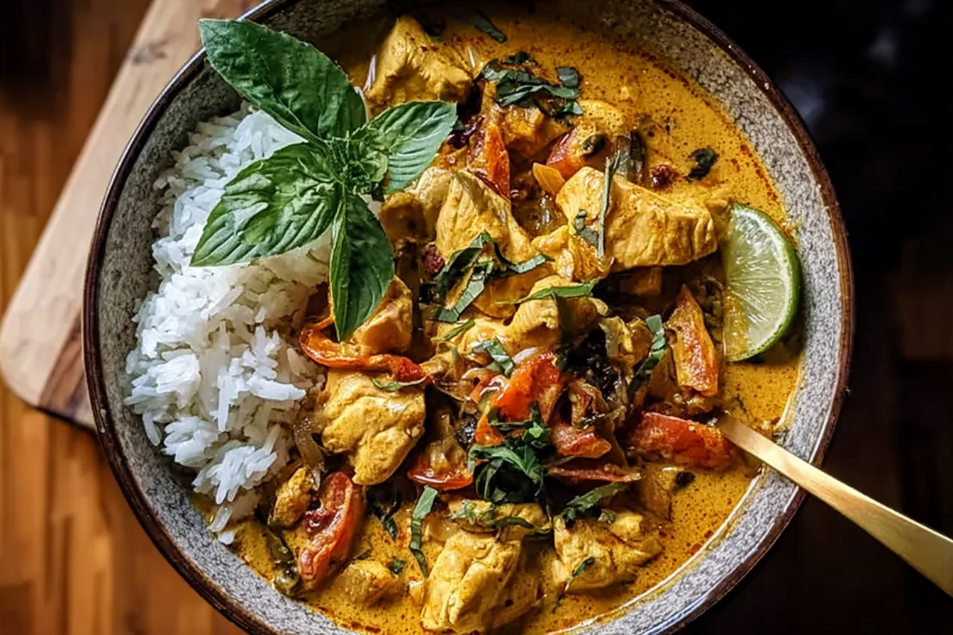 Crockpot Coconut Chicken Curry
