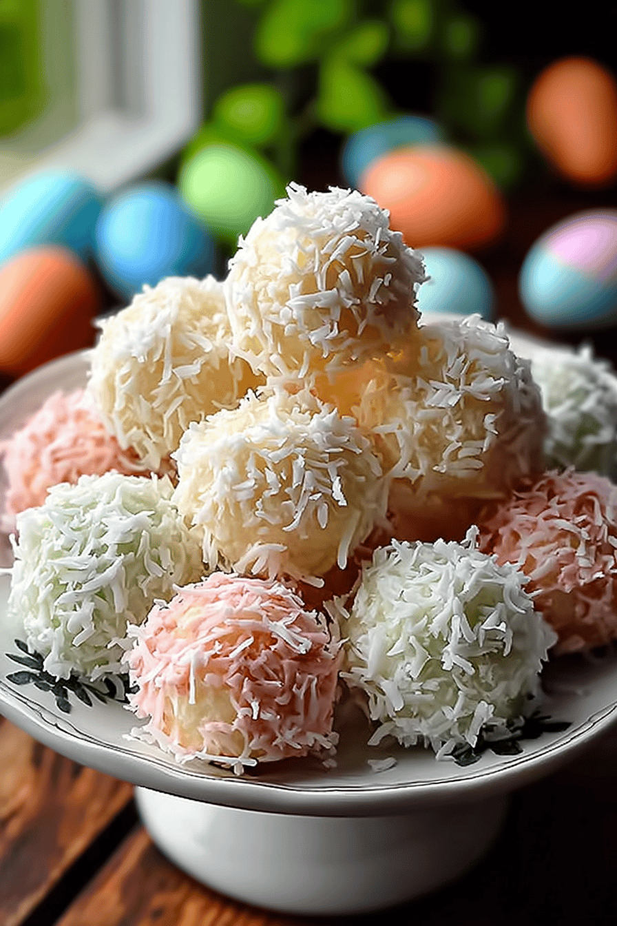 Easter Bunny Coconut Tails