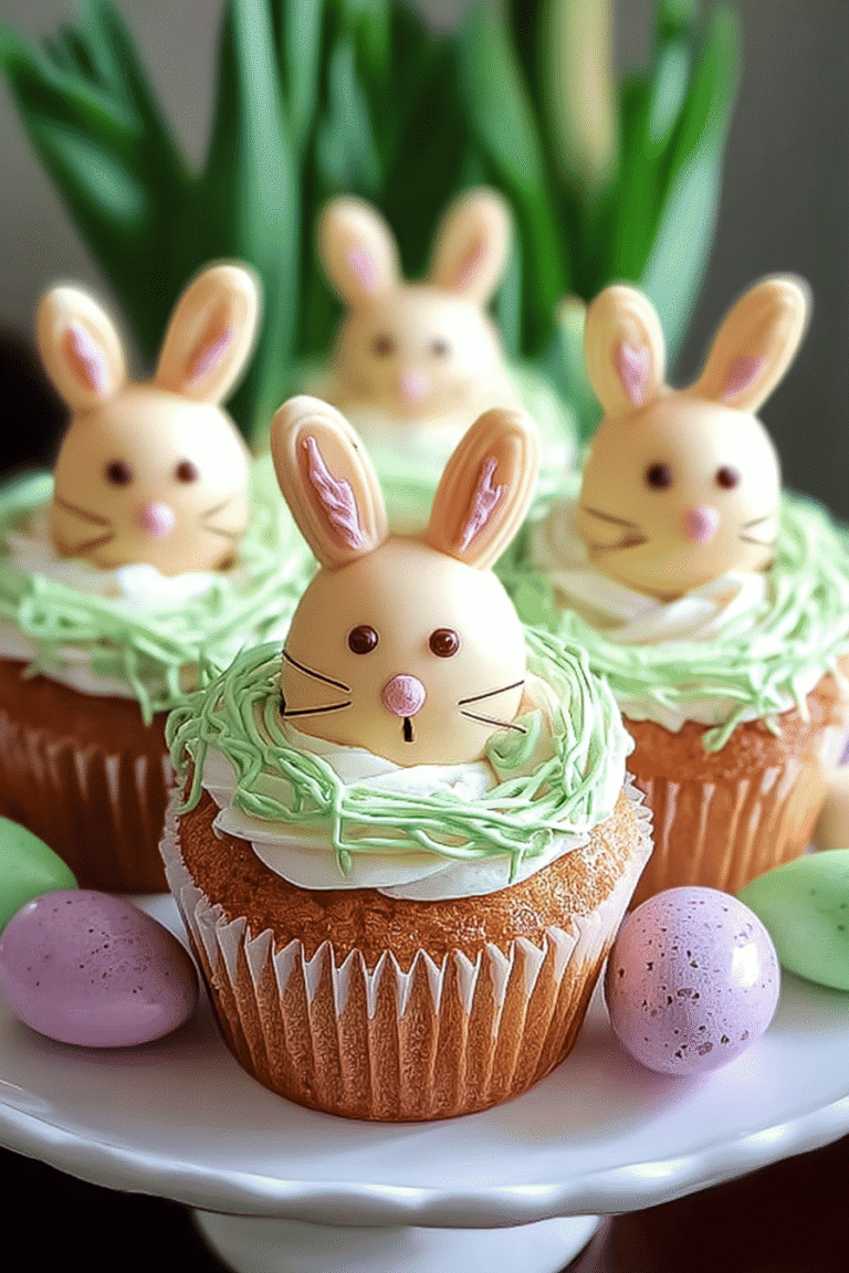Easter Bunny Cupcakes 18.Png
