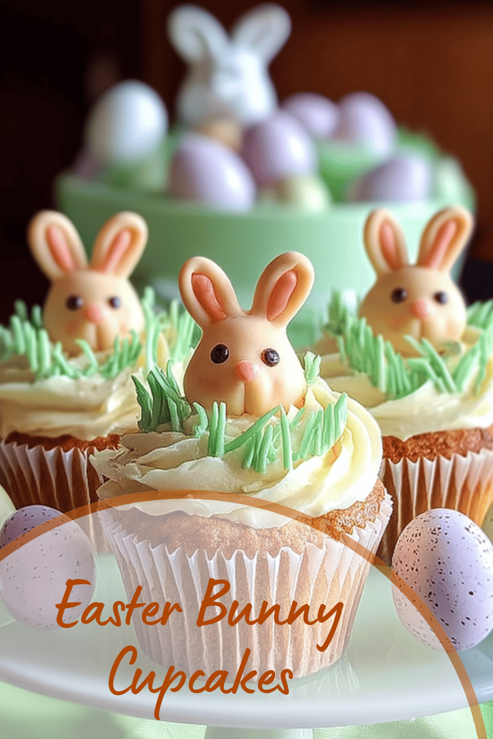 Easter Bunny Cupcakes