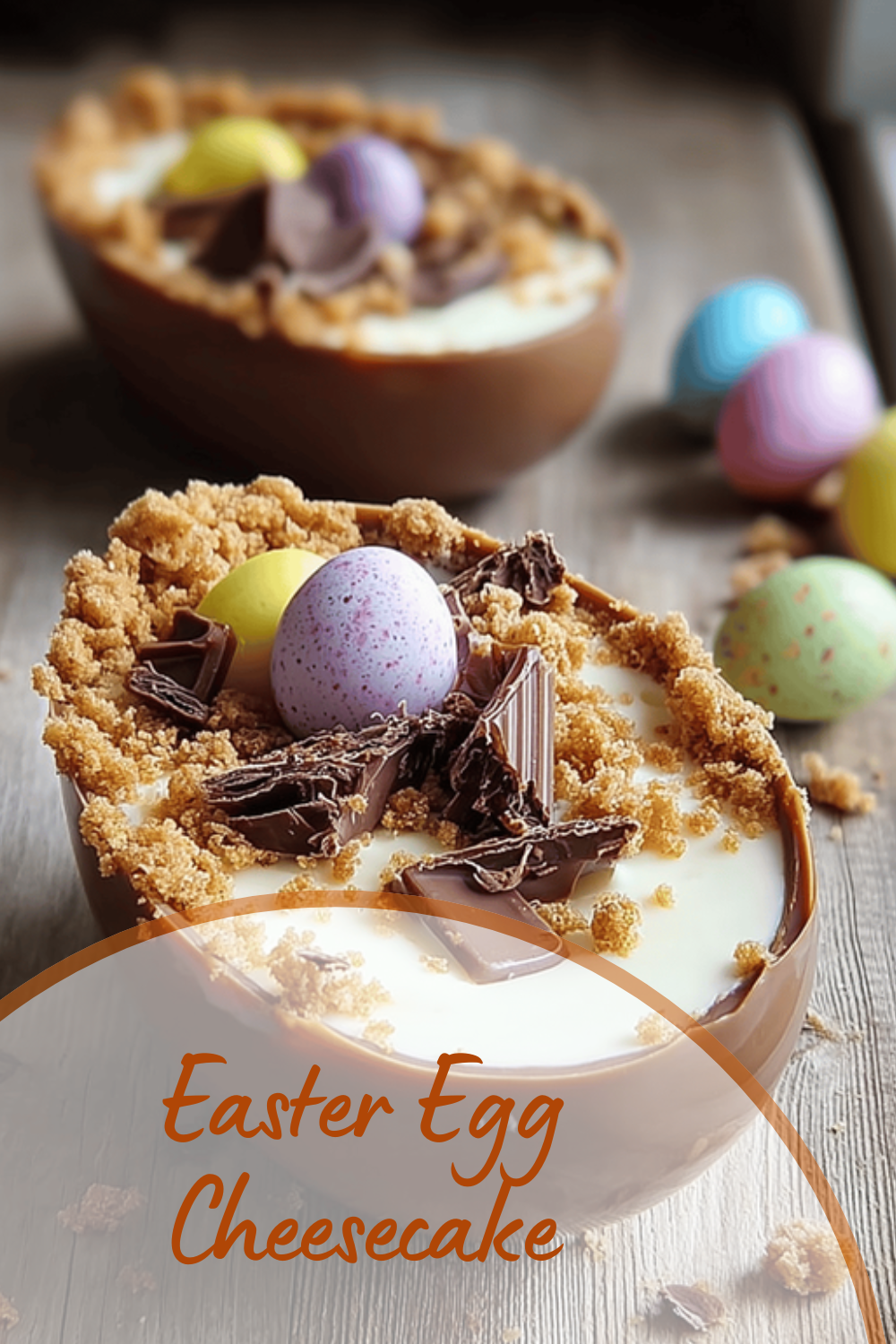 Easter Egg Cheesecake