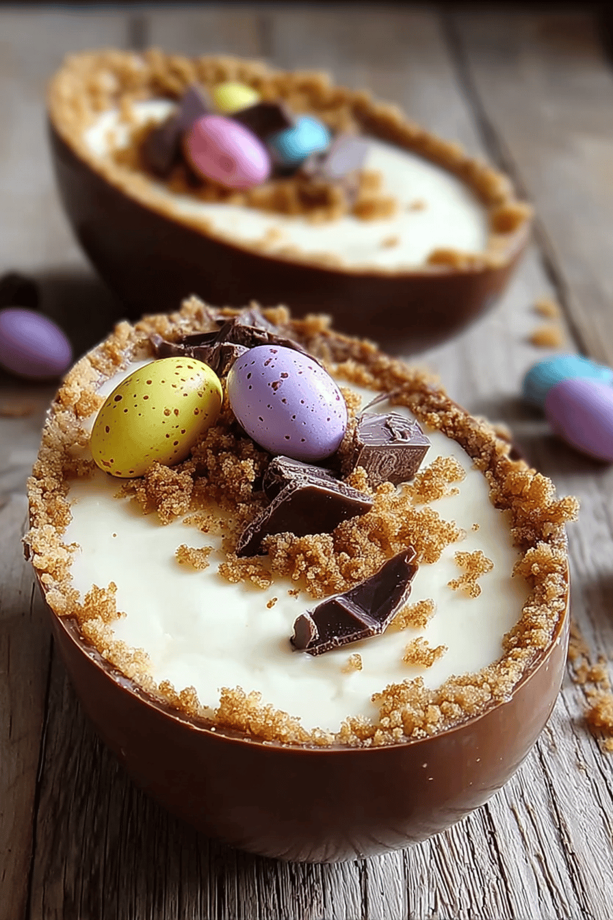 Easter Egg Cheesecake