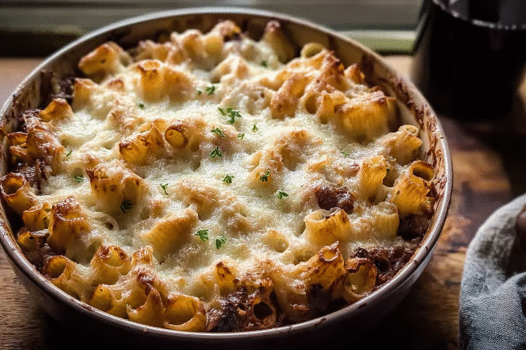 French Onion Pasta Bake 88.Png