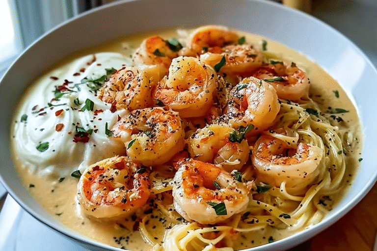 Garlic Infused Creamy Shrimp Pasta 17.Png