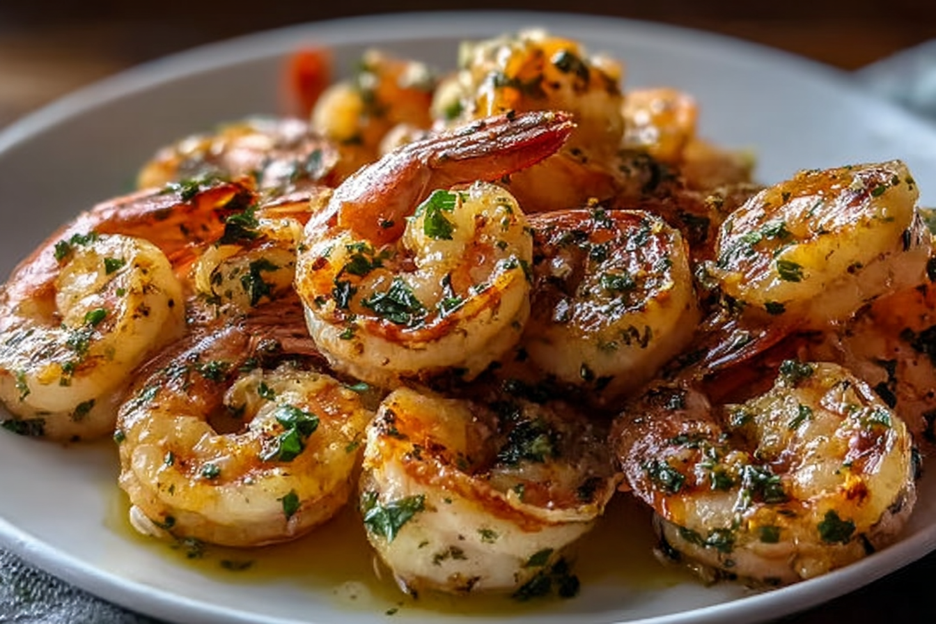 Garlic Parmesan Roasted Shrimp