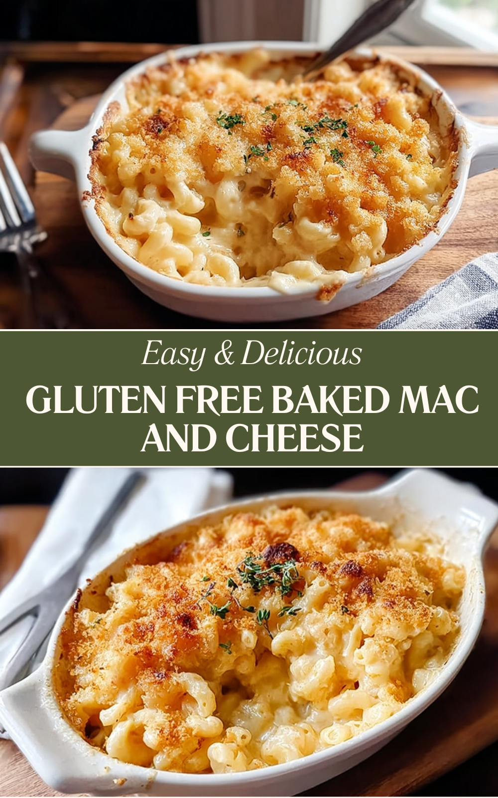 Gluten Free Baked Mac And Cheese