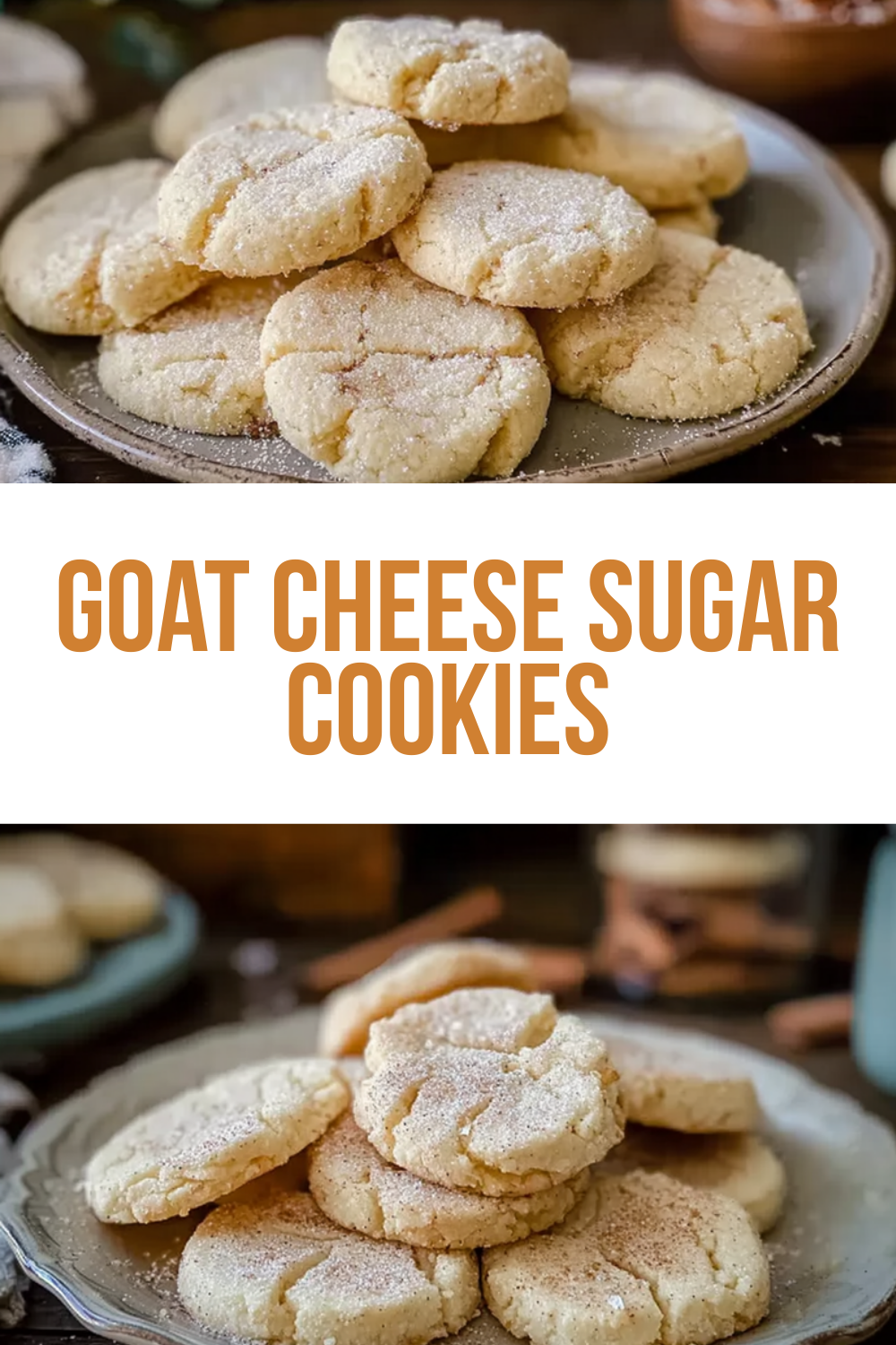 Goat Cheese Sugar Cookies