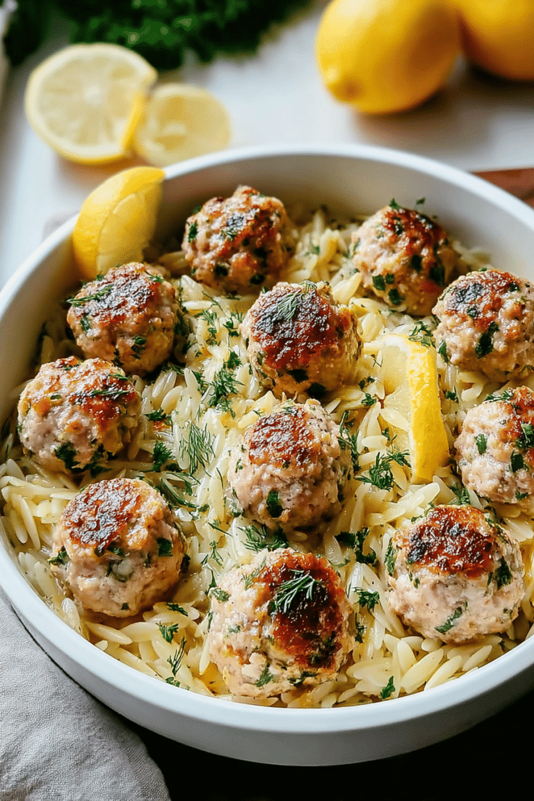 Greek Chicken Meatballs Lemon Orzo 52.Png