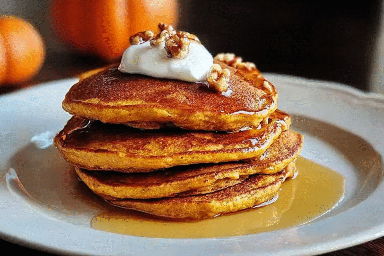 Healthy Pumpkin Pancakes 100.Png