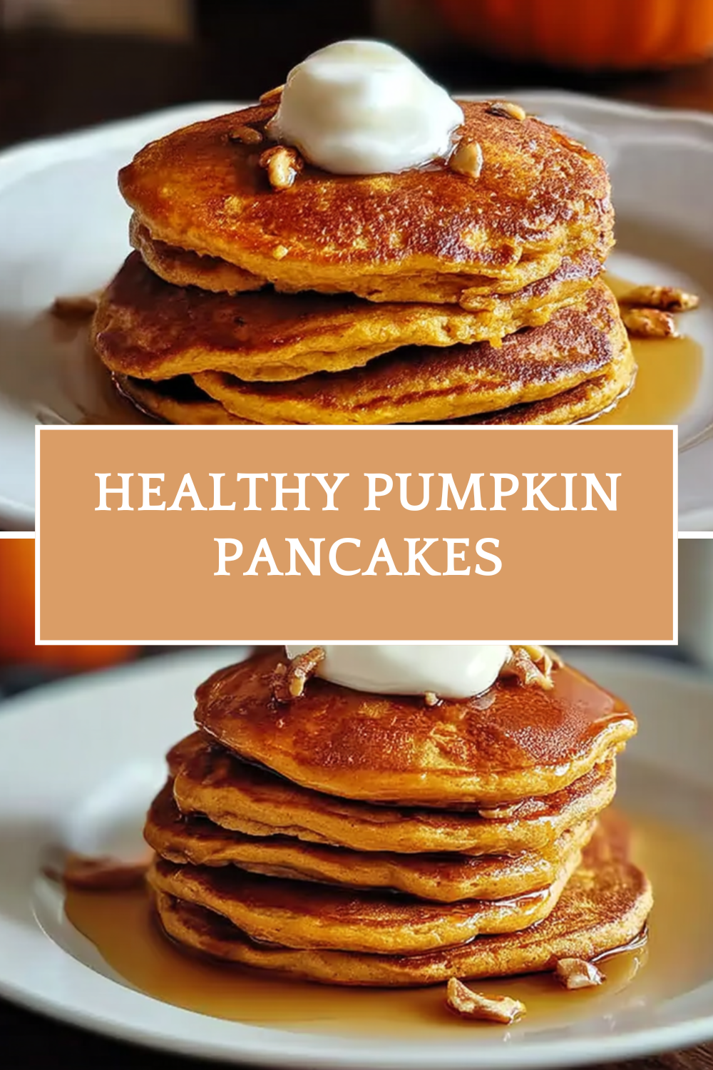 Healthy Pumpkin Pancakes