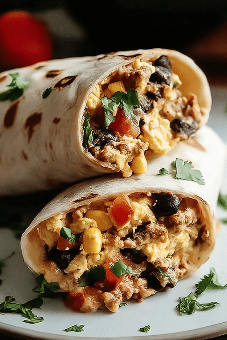 High Protein Breakfast Burritos 25.Png