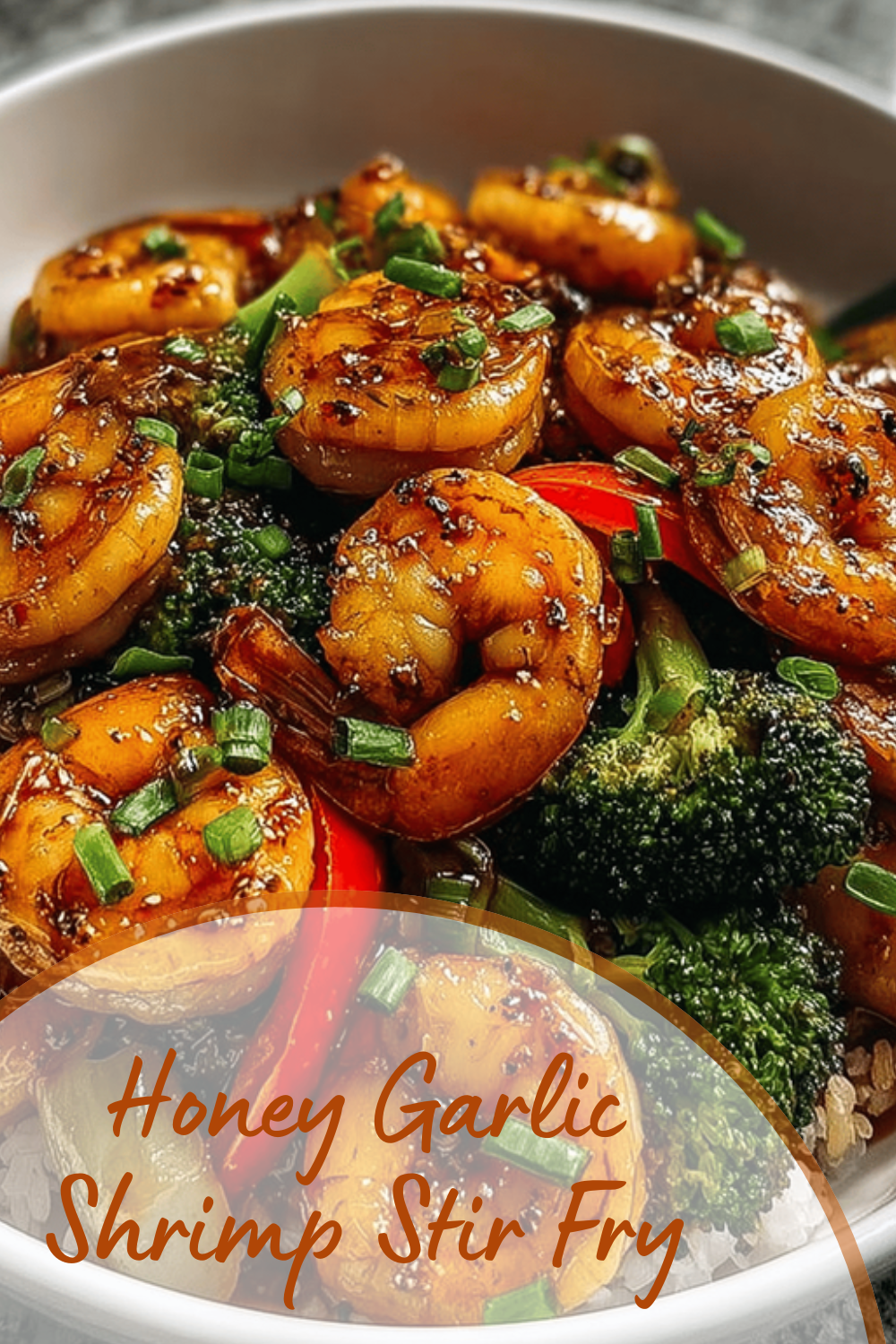 Honey Garlic Shrimp Stir Fry