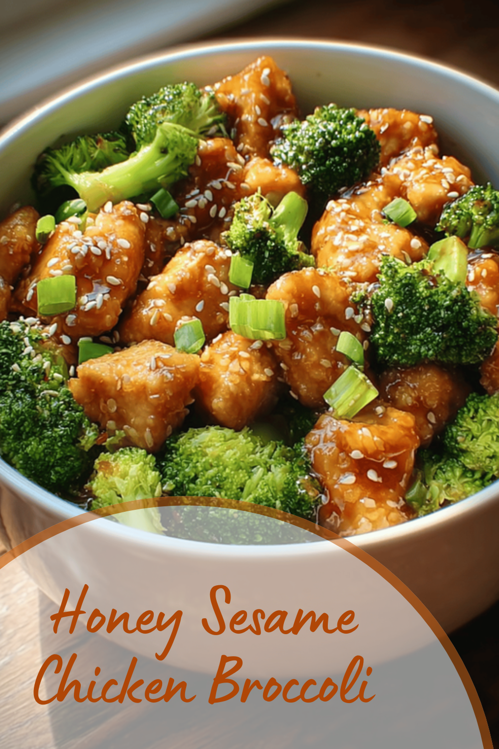 Honey Sesame Chicken Broccoli