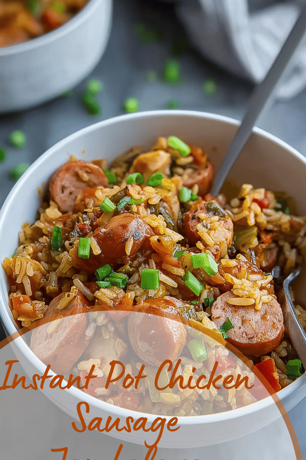 Instant Pot Chicken Sausage Jambalaya