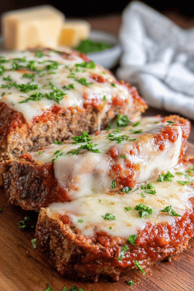 Italian Meatloaf Marinara Cheese 100.Png