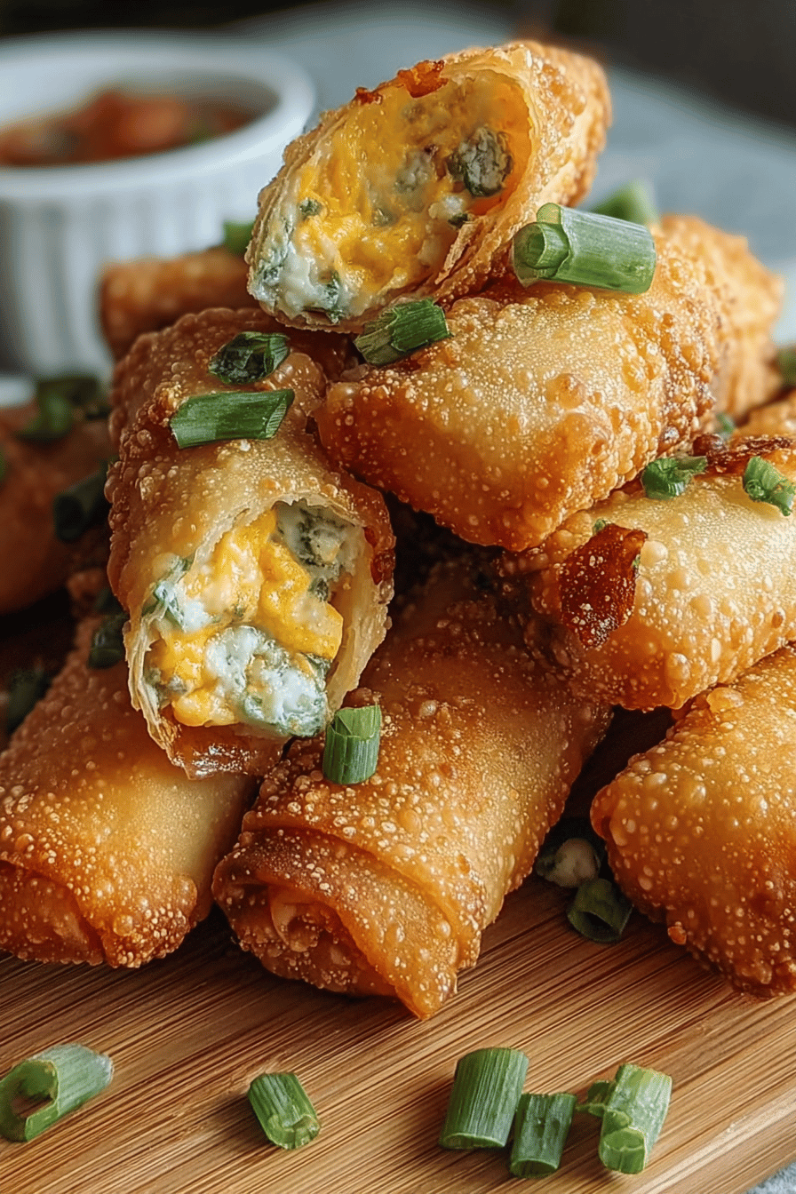 Jalapeno Popper Eggrolls