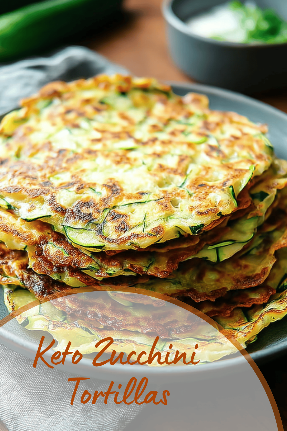 Keto Zucchini Tortillas