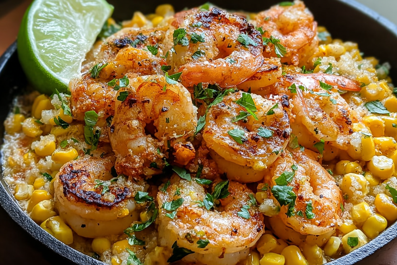 Mexican Street Corn Shrimp